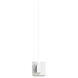 Z-Bar LED 24 inch Matte white Wall Sconce Wall Light, End Mount